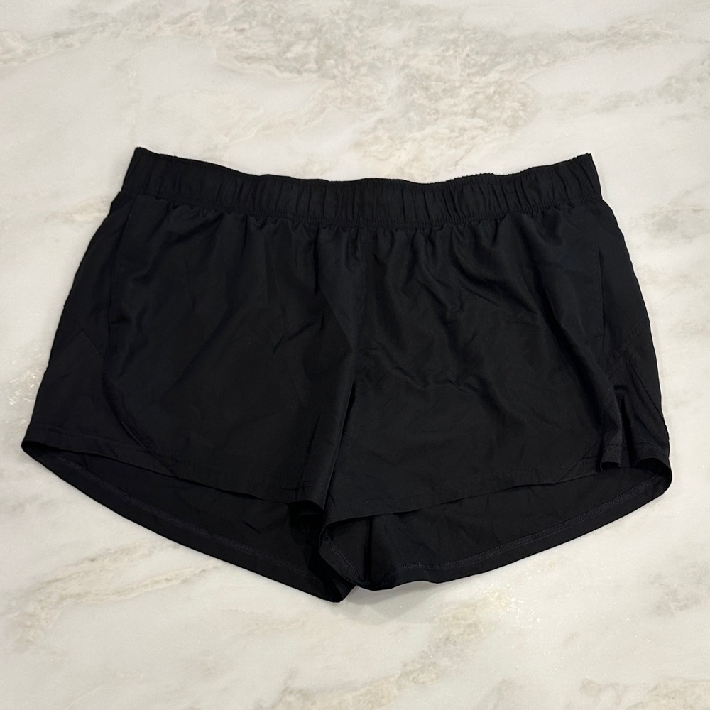 Athletic Works Women's Black Athletic Shorts Size XXXL
